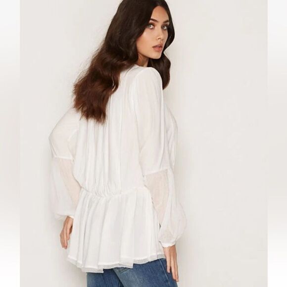 FREE PEOPLE Soul Serene Top in Ivory Size XS - Picture 2 of 9